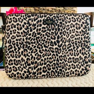 Kate Spade grove st leopard laptop sleeve